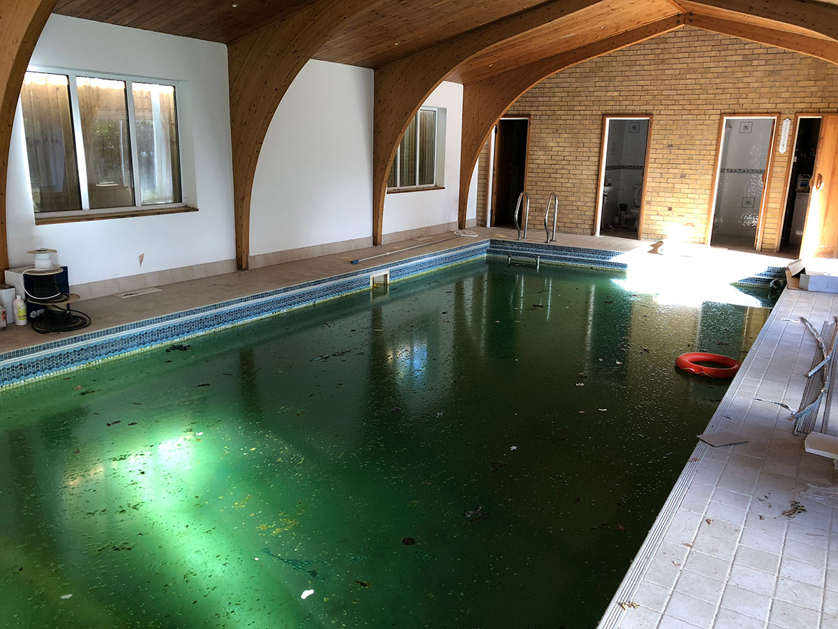 Indoor Swimming Pool Refurbishment, Brentwood, Essex