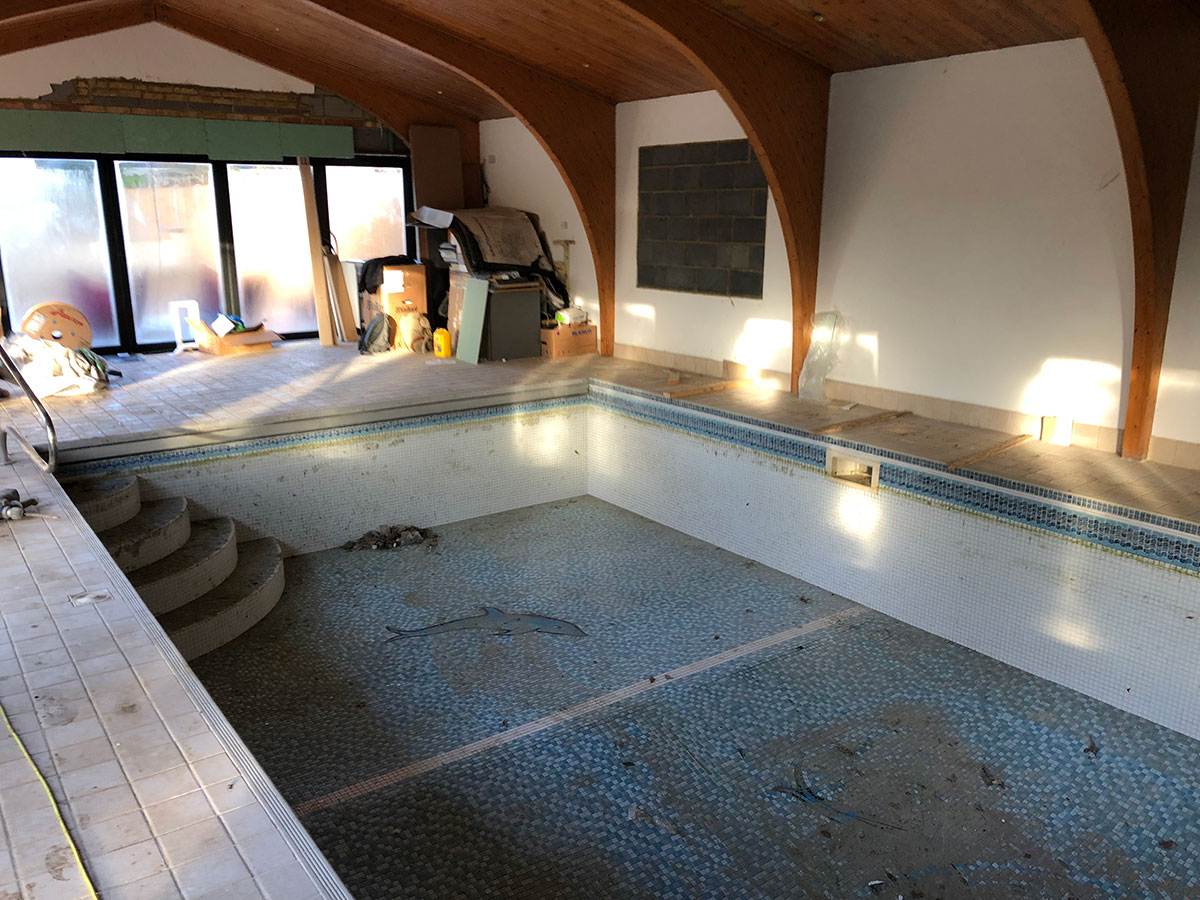 Indoor Swimming Pool Refurbishment, Brentwood, Essex