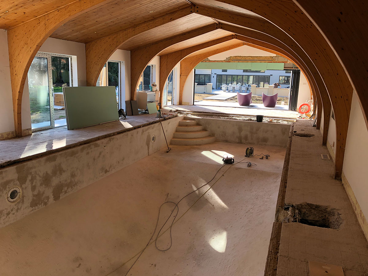 Indoor Swimming Pool Refurbishment, Brentwood, Essex