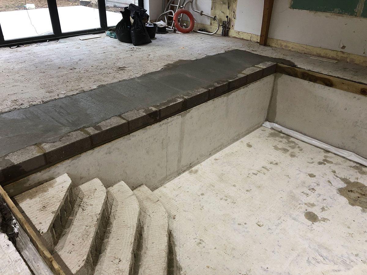 Indoor Swimming Pool Refurbishment, Brentwood, Essex