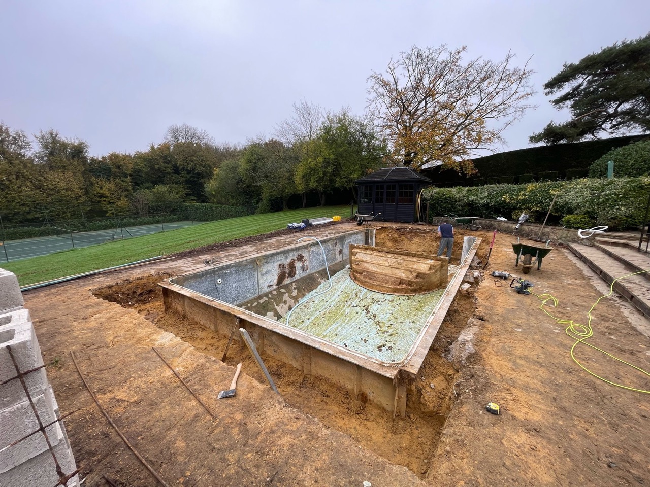 Outdoor Swimming Pool Refurbishment Wiltshire - Bespoke Swimming Pools