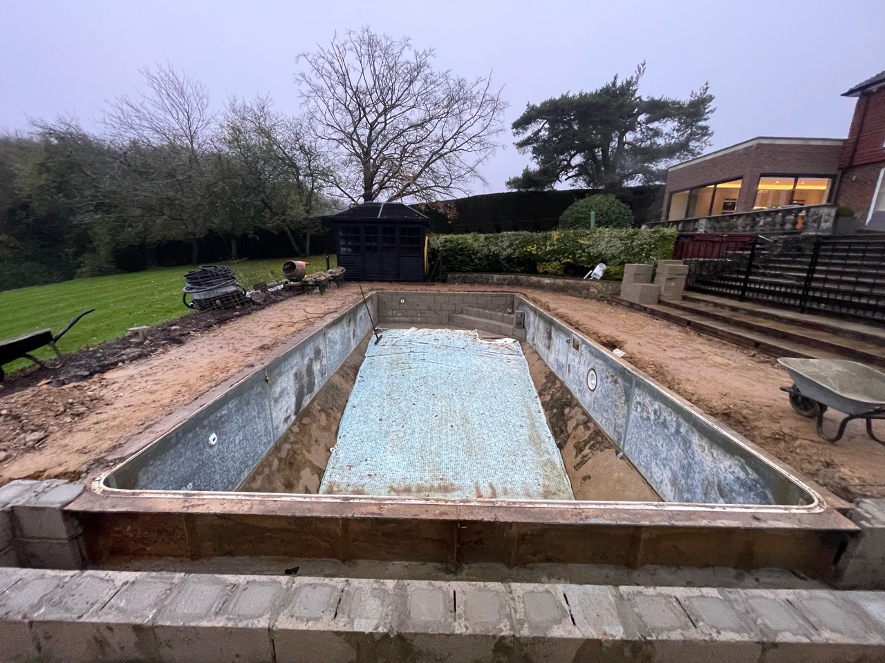 Outdoor Swimming Pool Refurbishment Wiltshire - Bespoke Swimming Pools