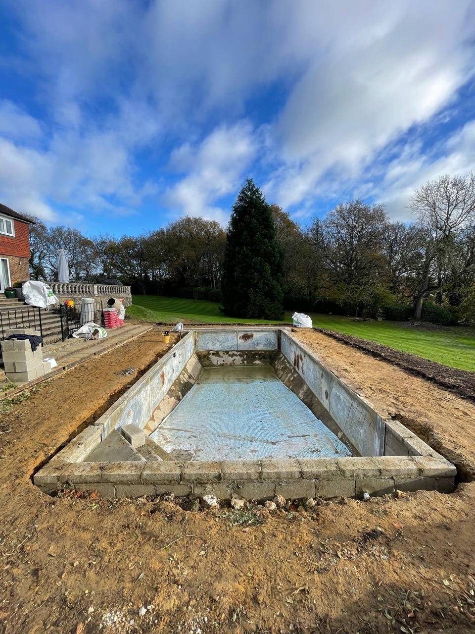 Outdoor Swimming Pool Refurbishment Wiltshire - Bespoke Swimming Pools