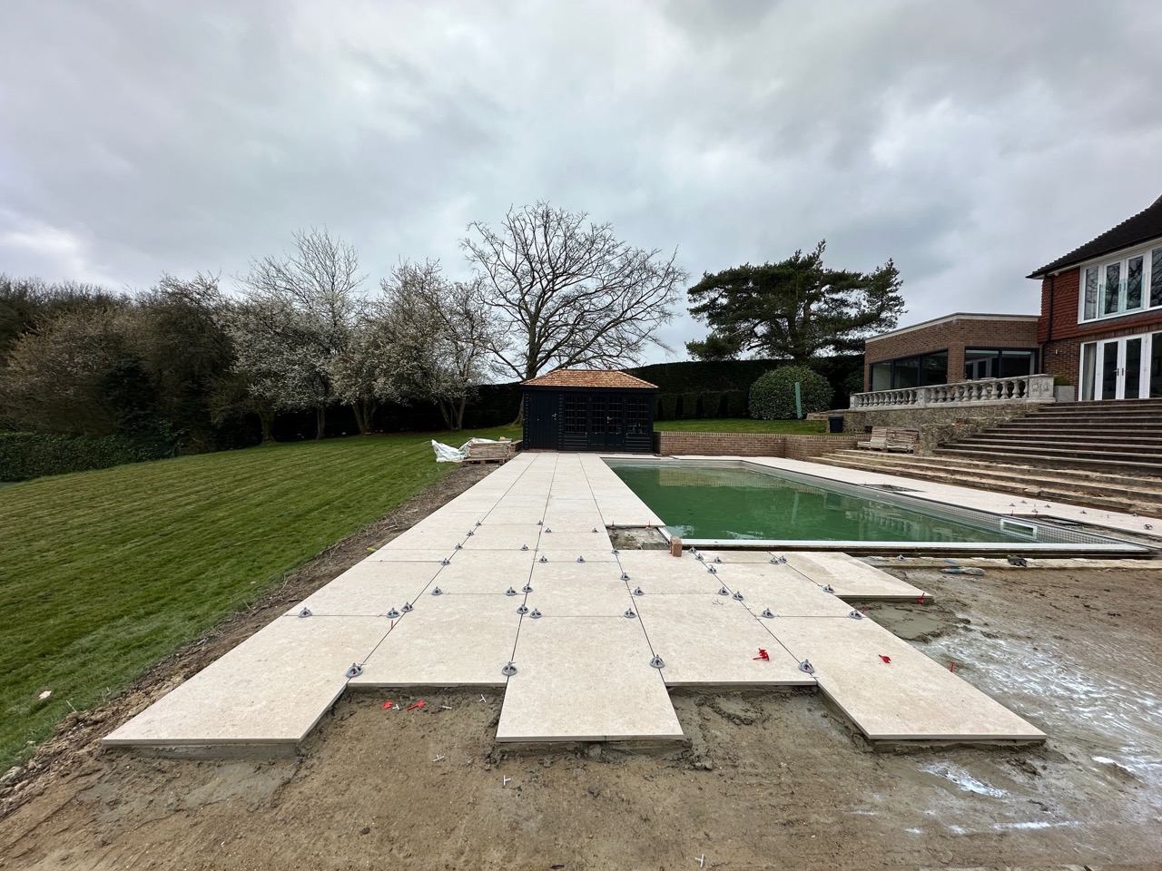 Outdoor Swimming Pool Refurbishment Hampshire - Bespoke Swimming Pools