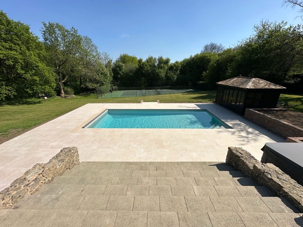 Outdoor Swimming Pool Refurbishment, Hampshire