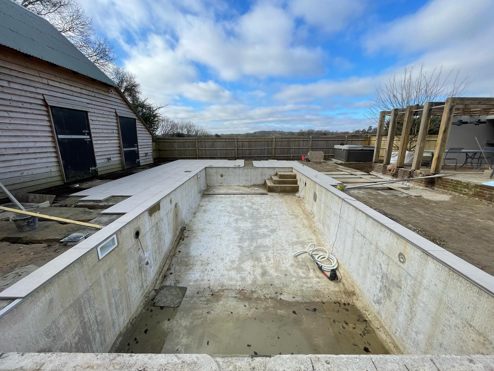 Outdoor Swimming Pool Refurbishment Wiltshire - Bespoke Swimming Pools