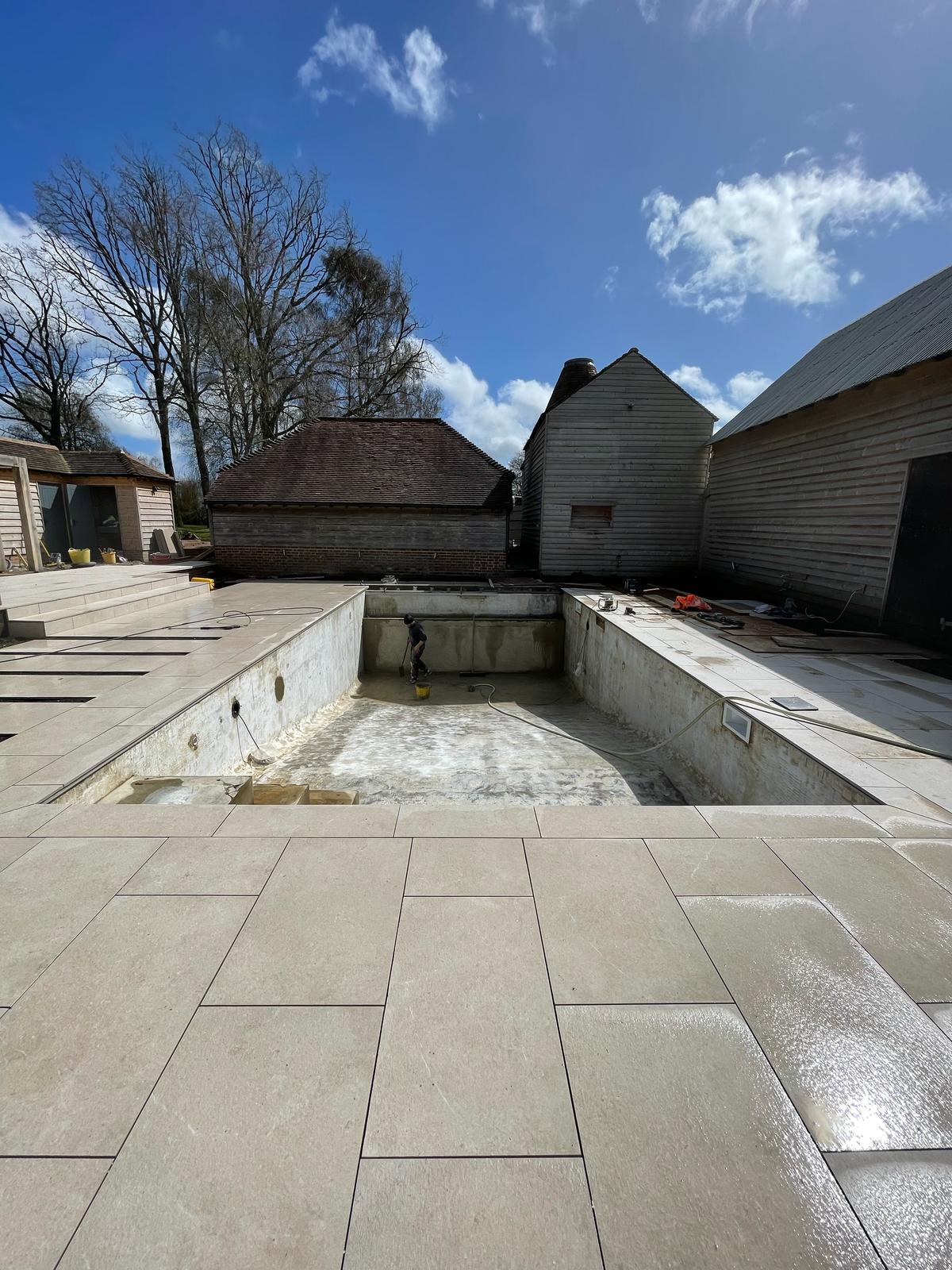 Outdoor Swimming Pool Refurbishment Wiltshire - Bespoke Swimming Pools