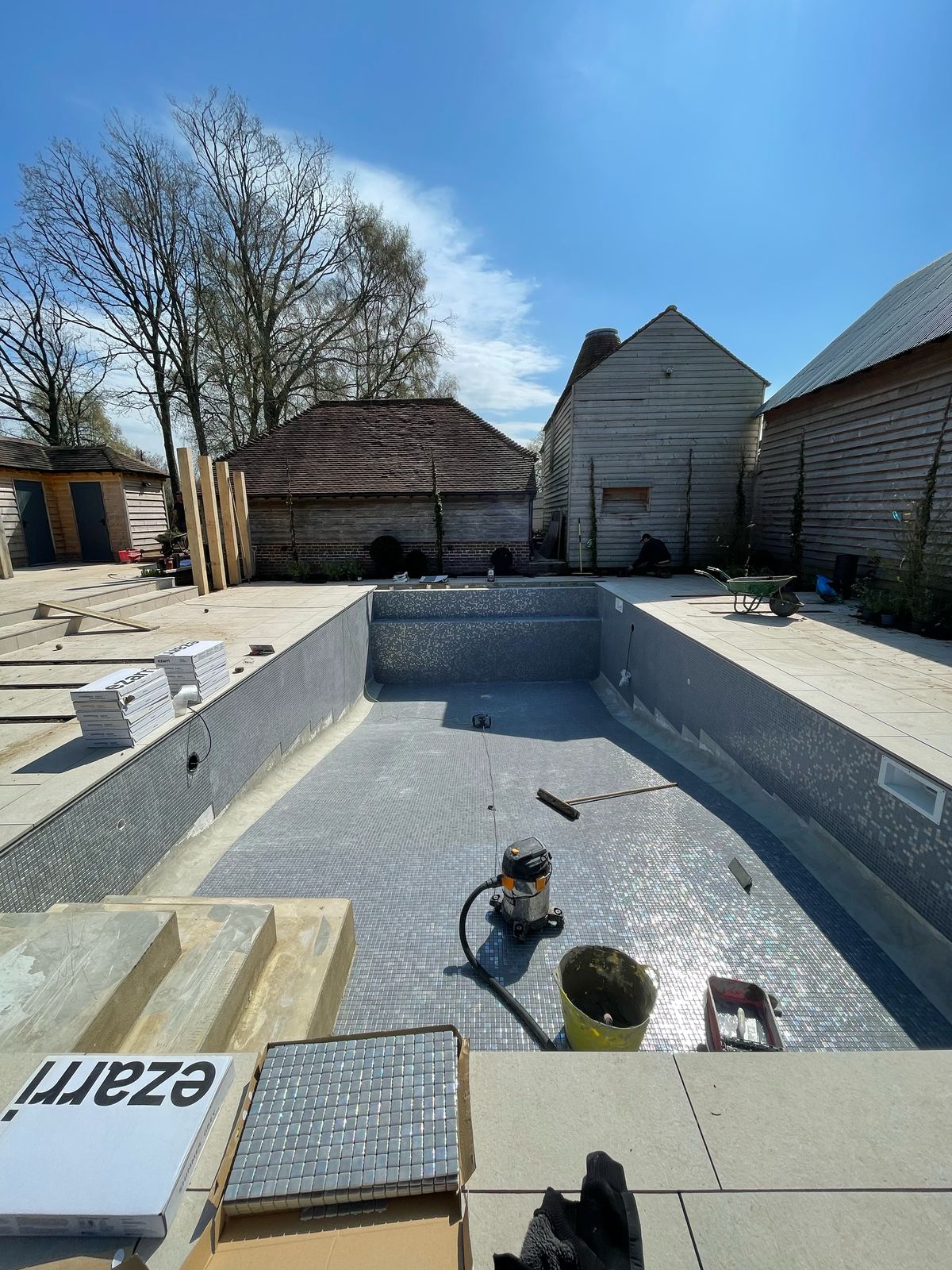 Outdoor Swimming Pool Refurbishment Wiltshire - Bespoke Swimming Pools