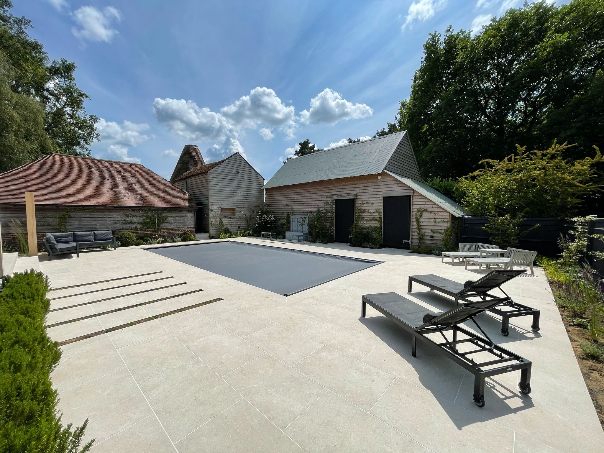 Outdoor Swimming Pool Refurbishment Wiltshire - Bespoke Swimming Pools