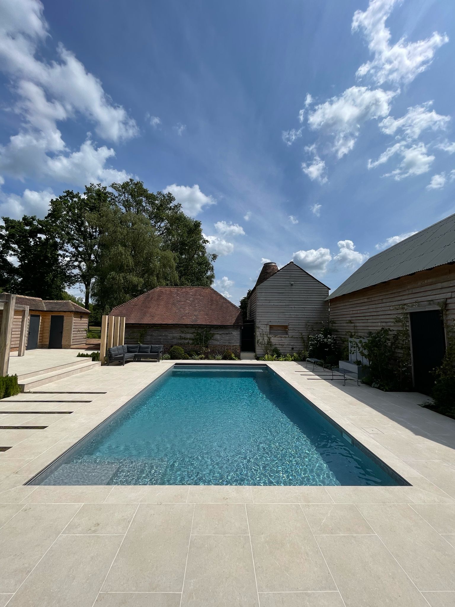 Outdoor Swimming Pool Refurbishment Wiltshire - Bespoke Swimming Pools