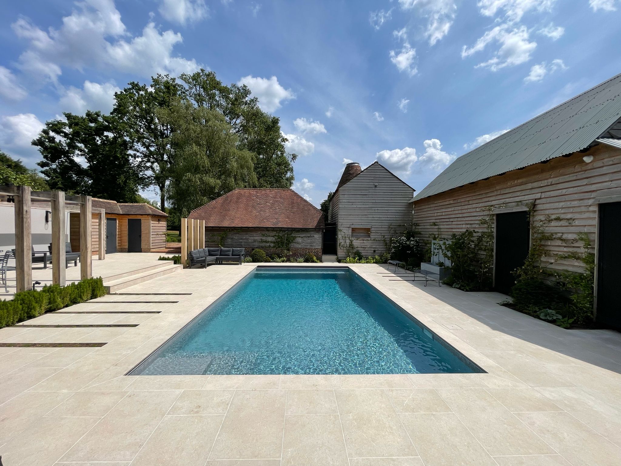 Outdoor Swimming Pool Refurbishment Wiltshire - Bespoke Swimming Pools